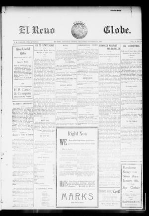 El Reno Weekly Globe. (El Reno, Okla.), Vol. 10, No. 42, Ed. 1 Friday, December 25, 1903