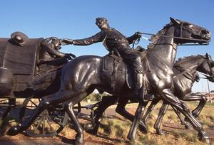 Centennial Land Run Statue