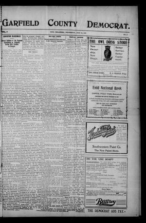 Garfield County Democrat. (Enid, Okla.), Vol. 11, No. 37, Ed. 1 Wednesday, July 10, 1907