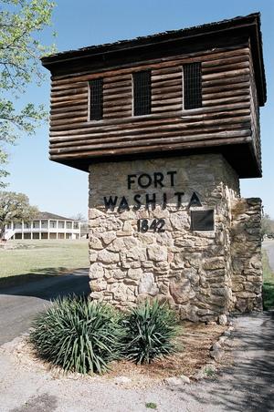 Primary view of Fort Washita