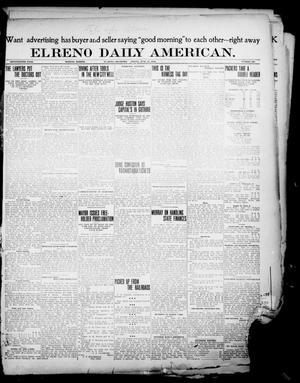 Primary view of object titled 'El Reno Daily American. (El Reno, Okla.), Vol. 17, No. 290, Ed. 1 Friday, June 17, 1910'.
