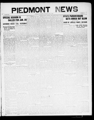 Piedmont News (Piedmont, Okla.), Vol. 1, No. 51, Ed. 1 Thursday, January 13, 1910