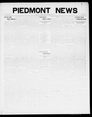 Piedmont News (Piedmont, Okla.), Vol. 2, No. 3, Ed. 1 Thursday, February 10, 1910
