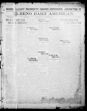 El Reno Daily American. (El Reno, Okla.), Vol. 18, No. 70, Ed. 1 Tuesday, October 4, 1910