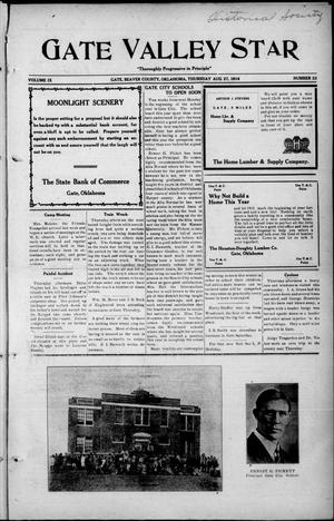 Gate Valley Star (Gate, Okla.), Vol. 9, No. 22, Ed. 1 Thursday, August 27, 1914