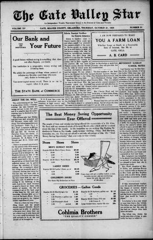 The Gate Valley Star (Gate, Okla.), Vol. 15, No. 31, Ed. 1 Thursday, October 21, 1920