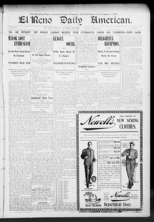 Primary view of object titled 'El Reno Daily American. (El Reno, Okla.), Vol. 2, No. 4, Ed. 1 Friday, March 6, 1903'.