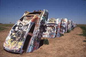 Primary view of object titled 'Cadillac Ranch'.