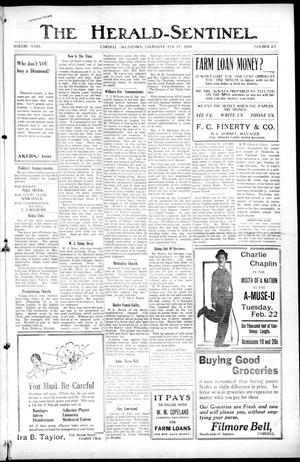 The Herald-Sentinel. (Cordell, Okla.), Vol. 23, No. 24, Ed. 1 Thursday, February 17, 1916