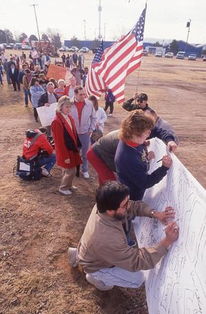 Support Operation Desert Storm Rally