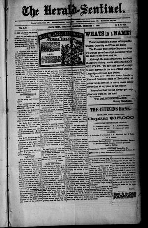 The Herald-Sentinel. (Cloud Chief, Okla. Terr.), Vol. 6, No. 1, Ed. 1 Friday, December 4, 1896