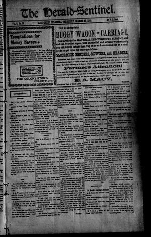 The Herald-Sentinel. (Cloud Chief, Okla. Terr.), Vol. 9, No. 13, Ed. 1 Friday, March 30, 1900