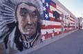 Photograph: Native American Wall Mural