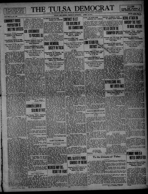 Primary view of object titled 'The Tulsa Democrat (Tulsa, Okla.), Vol. 10, No. 188, Ed. 1 Monday, April 13, 1914'.