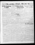 Thumbnail image of item number 1 in: 'Oklahoma State Register. (Guthrie, Okla.), Vol. 22, No. 1, Ed. 1 Thursday, April 30, 1914'.