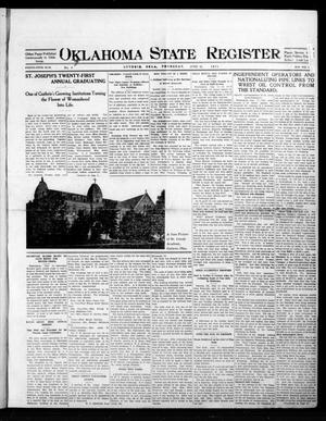 Oklahoma State Register. (Guthrie, Okla.), Vol. 25, No. 8, Ed. 1 Thursday, June 18, 1914