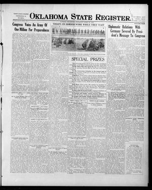 Oklahoma State Register. (Guthrie, Okla.), Vol. 26, No. 2, Ed. 1 Thursday, April 20, 1916