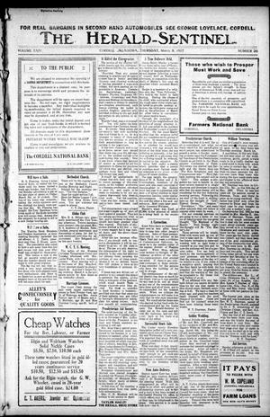 The Herald-Sentinel. (Cordell, Okla.), Vol. 24, No. 26, Ed. 1 Thursday, March 8, 1917