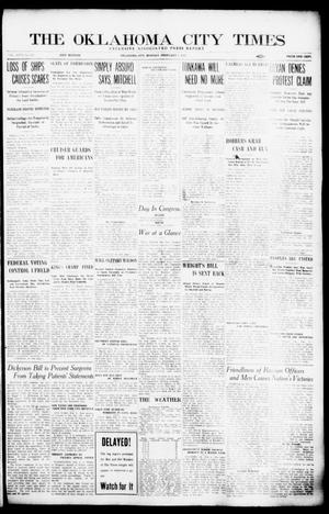 The Oklahoma City Times (Oklahoma City, Okla.), Vol. 26, No. 250, Ed. 1 Monday, February 1, 1915