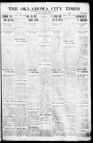The Oklahoma City Times (Oklahoma City, Okla.), Vol. 26, No. 255, Ed. 1 Saturday, February 6, 1915
