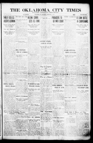 The Oklahoma City Times (Oklahoma City, Okla.), Vol. 26, No. 261, Ed. 1 Saturday, February 13, 1915