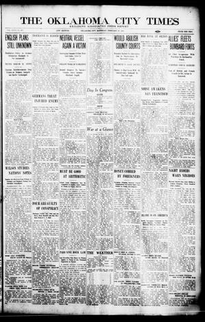 Primary view of object titled 'The Oklahoma City Times (Oklahoma City, Okla.), Vol. 26, No. 267, Ed. 1 Saturday, February 20, 1915'.