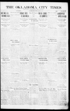 The Oklahoma City Times (Oklahoma City, Okla.), Vol. 26, No. 275, Ed. 1 Tuesday, March 2, 1915