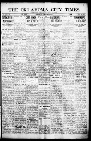 The Oklahoma City Times (Oklahoma City, Okla.), Vol. 26, No. 281, Ed. 1 Tuesday, March 9, 1915