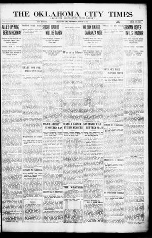 The Oklahoma City Times (Oklahoma City, Okla.), Vol. 26, No. 282, Ed. 1 Wednesday, March 10, 1915