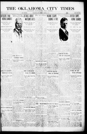 The Oklahoma City Times (Oklahoma City, Okla.), Vol. 26, No. 299, Ed. 1 Tuesday, March 30, 1915