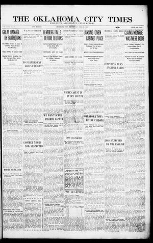 The Oklahoma City Times (Oklahoma City, Okla.), Vol. 27, No. 59, Ed. 1 Wednesday, June 23, 1915