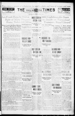 The Oklahoma Times (Oklahoma City, Okla.), Vol. 27, No. 106, Ed. 1 Tuesday, August 17, 1915