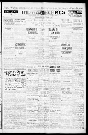 The Oklahoma Times (Oklahoma City, Okla.), Vol. 27, No. 111, Ed. 1 Monday, August 23, 1915
