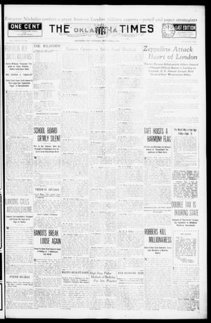The Oklahoma Times (Oklahoma City, Okla.), Vol. 27, No. 126, Ed. 1 Thursday, September 9, 1915