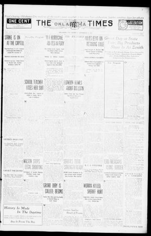 The Oklahoma Times (Oklahoma City, Okla.), Vol. 27, No. 144, Ed. 1 Thursday, September 30, 1915