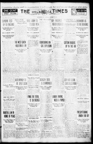 The Oklahoma Times (Oklahoma City, Okla.), Vol. 27, No. 156, Ed. 1 Thursday, October 14, 1915