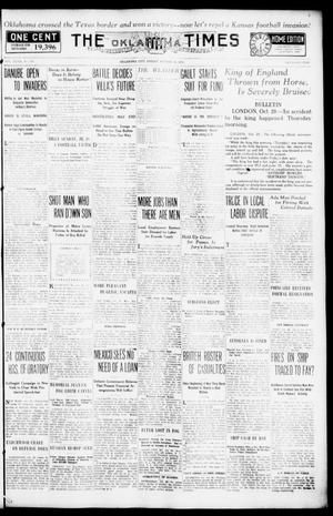 The Oklahoma Times (Oklahoma City, Okla.), Vol. 27, No. 169, Ed. 1 Friday, October 29, 1915