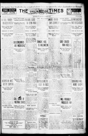 The Oklahoma Times (Oklahoma City, Okla.), Vol. 27, No. 170, Ed. 1 Saturday, October 30, 1915