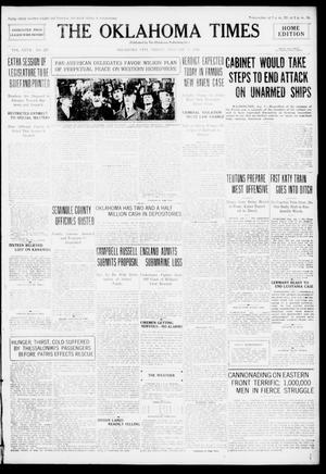 The Oklahoma Times (Oklahoma City, Okla.), Vol. 27, No. 229, Ed. 1 Friday, January 7, 1916