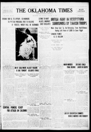 The Oklahoma Times (Oklahoma City, Okla.), Vol. 27, No. 231, Ed. 1 Monday, January 10, 1916