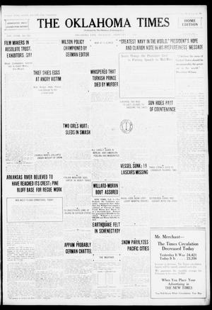 The Oklahoma Times (Oklahoma City, Okla.), Vol. 27, No. 252, Ed. 1 Thursday, February 3, 1916