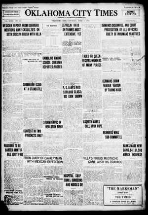 Oklahoma City Times (Oklahoma City, Okla.), Vol. 27, No. 311, Ed. 1 Saturday, April 1, 1916