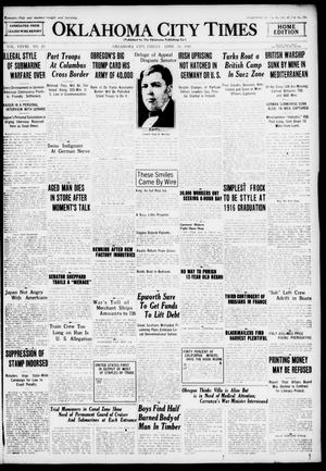 Oklahoma City Times (Oklahoma City, Okla.), Vol. 28, No. 23, Ed. 1 Friday, April 28, 1916
