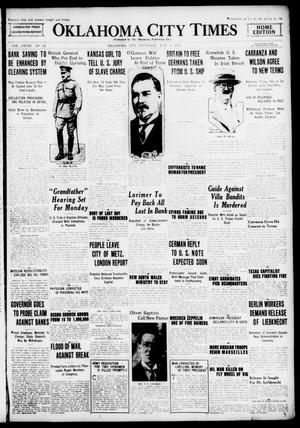 Oklahoma City Times (Oklahoma City, Okla.), Vol. 28, No. 28, Ed. 1 Thursday, May 4, 1916