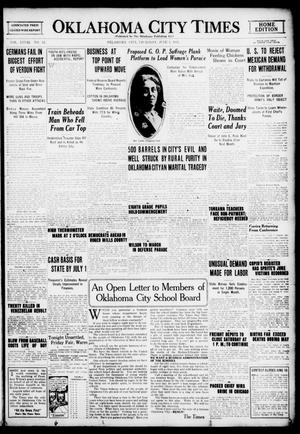 Oklahoma City Times (Oklahoma City, Okla.), Vol. 28, No. 52, Ed. 1 Thursday, June 1, 1916