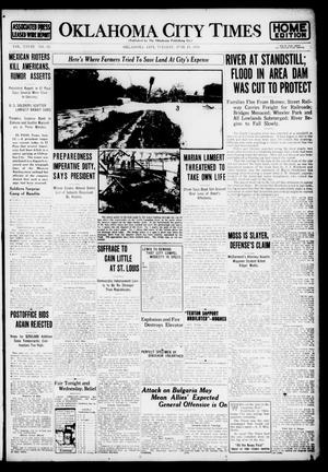 Oklahoma City Times (Oklahoma City, Okla.), Vol. 28, No. 62, Ed. 1 Tuesday, June 13, 1916