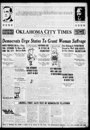 Oklahoma City Times (Oklahoma City, Okla.), Vol. 28, No. 65, Ed. 1 Friday, June 16, 1916