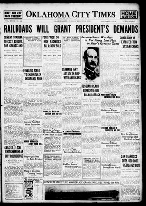 Oklahoma City Times (Oklahoma City, Okla.), Vol. 28, No. 122, Ed. 1 Tuesday, August 22, 1916