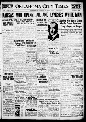 Oklahoma City Times (Oklahoma City, Okla.), Vol. 28, No. 148, Ed. 1 Thursday, September 21, 1916