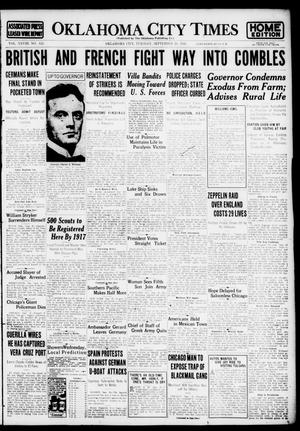 Oklahoma City Times (Oklahoma City, Okla.), Vol. 28, No. 152, Ed. 1 Tuesday, September 26, 1916
